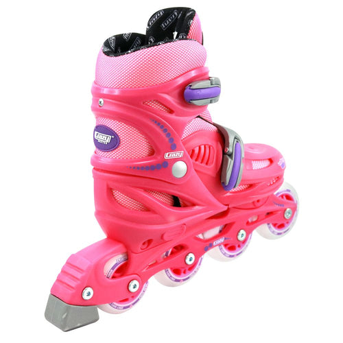148 Pink - Größe verstellbare Inline Skates