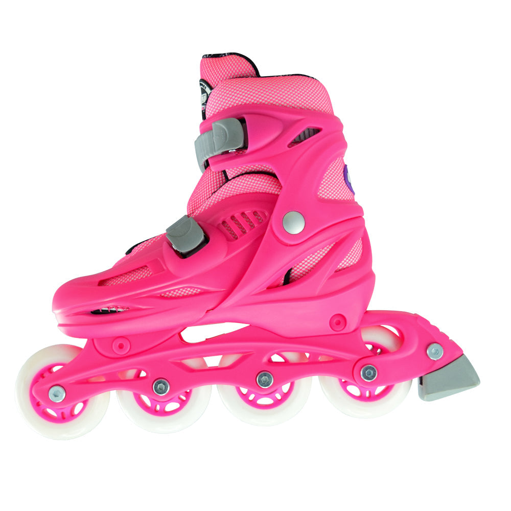 148 Pink - Größe verstellbare Inline Skates