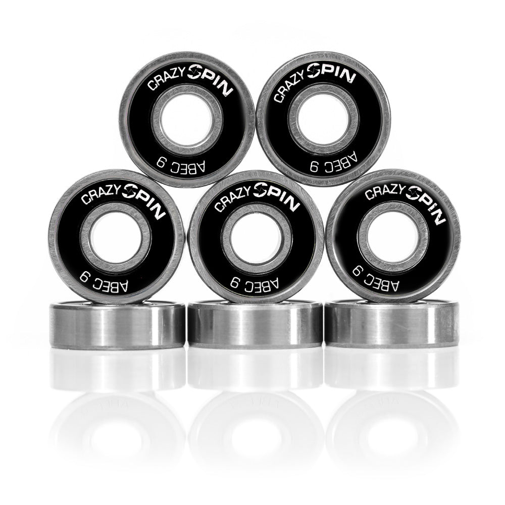 SPIN Bearings | Schwarz - Set of 8