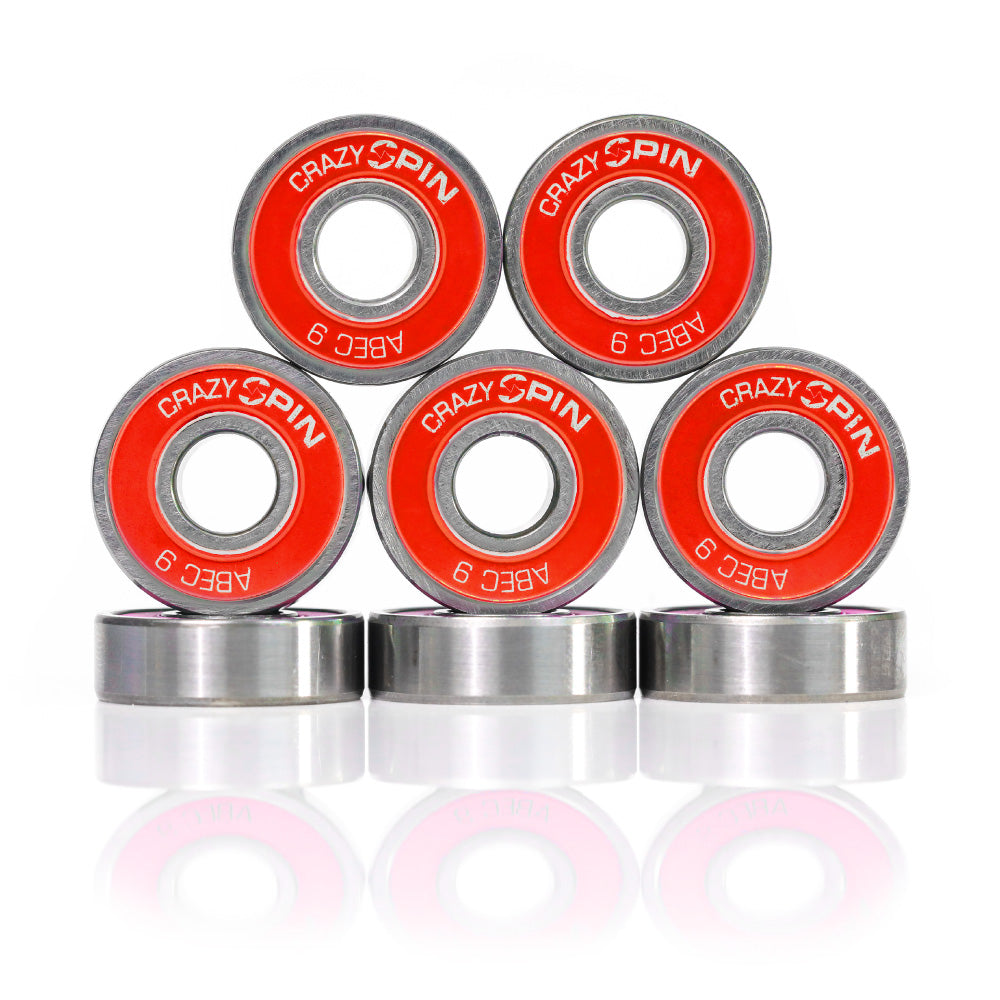 SPIN Bearings | Rot - Set von 8