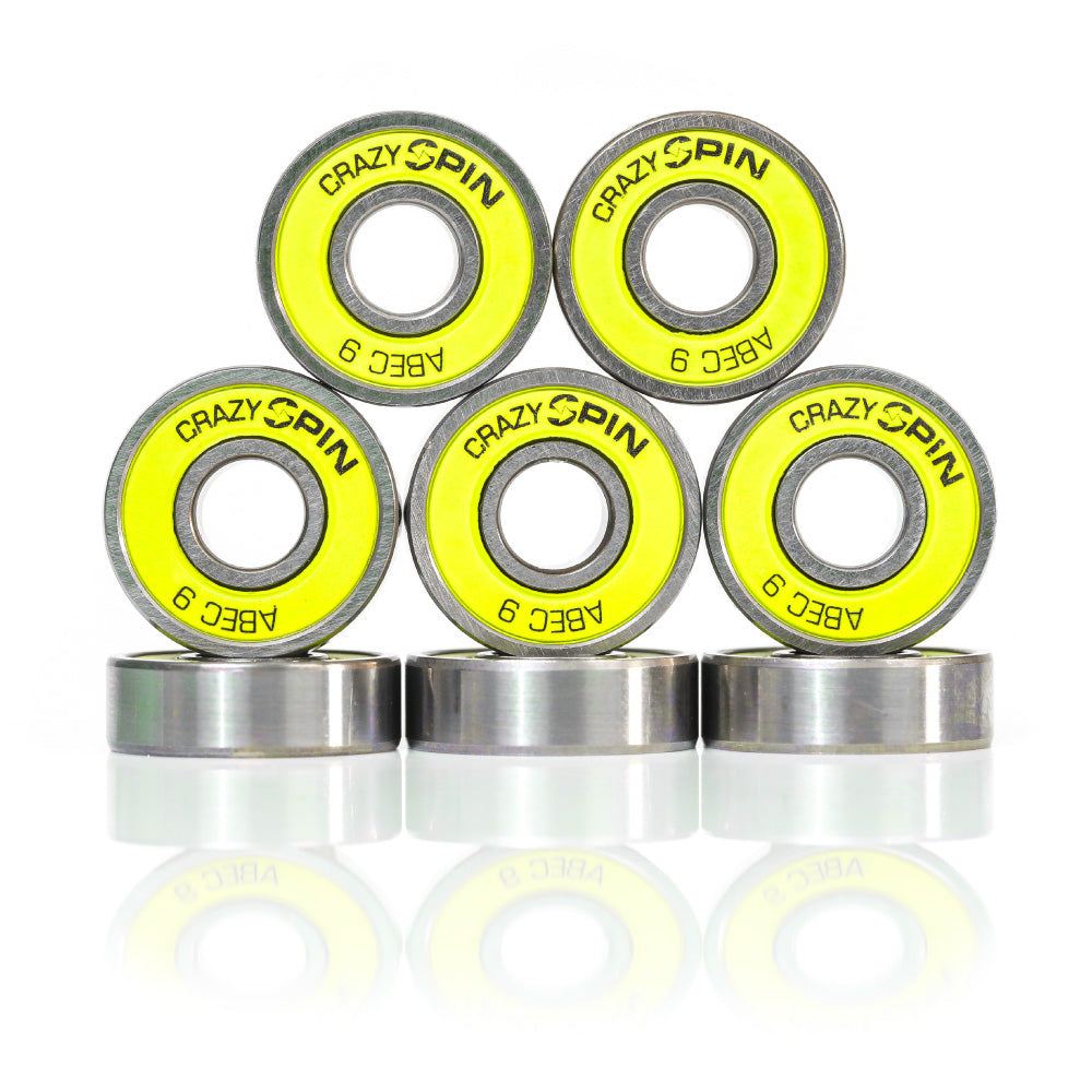 SPIN Bearings | Gelb - Set von 8