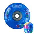 illumin8 Blue - LED Light Up Rollschuh-Viertelräder