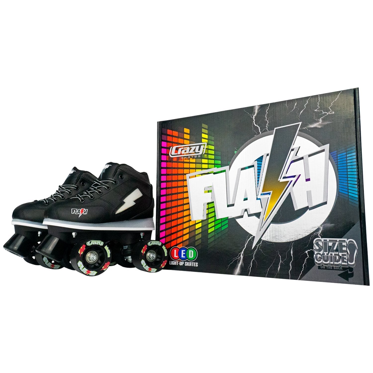 Warehouse Deal | FLASH Black – Rollschuh-Kate