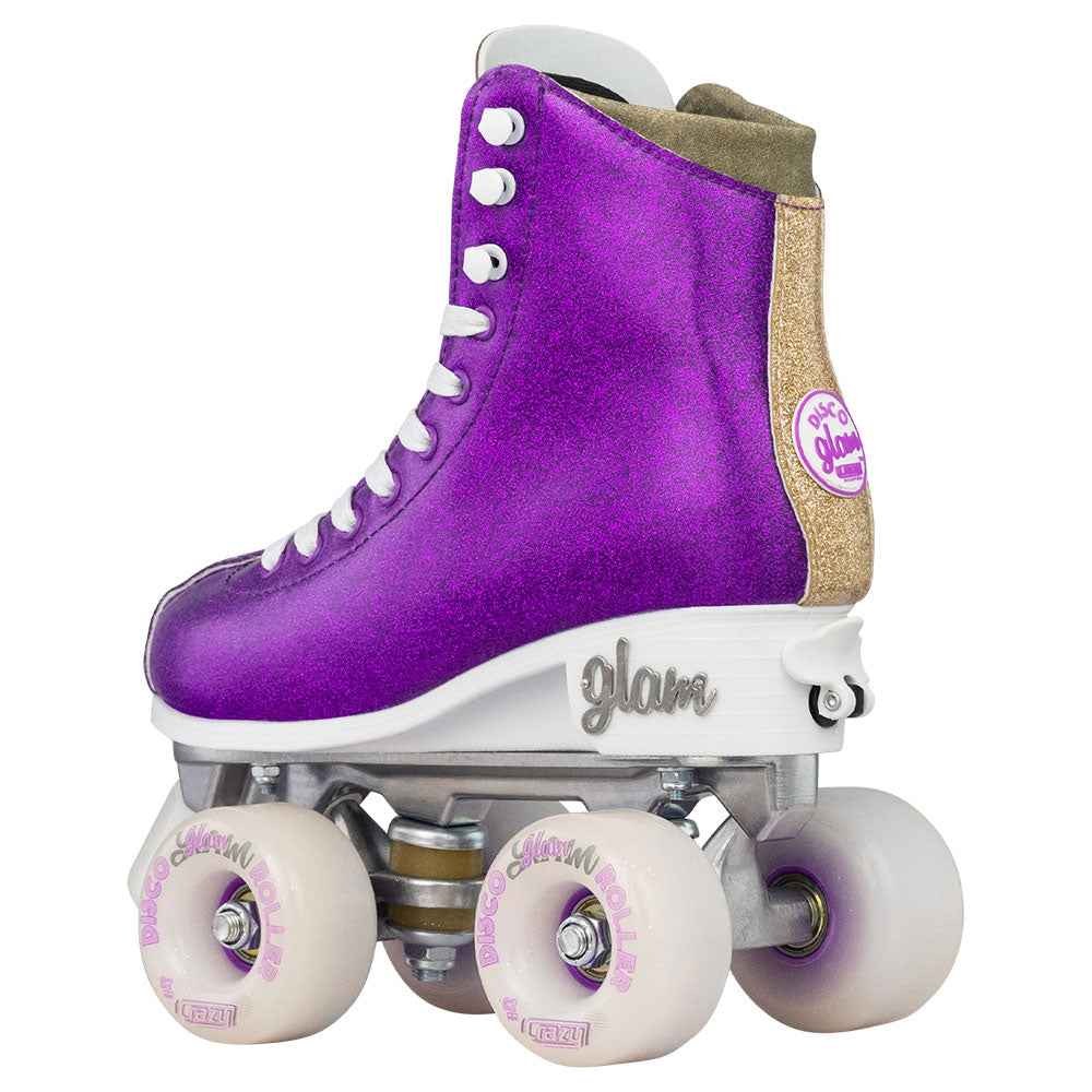 GLAM Purple - Größe verstellbare Rollschuhe