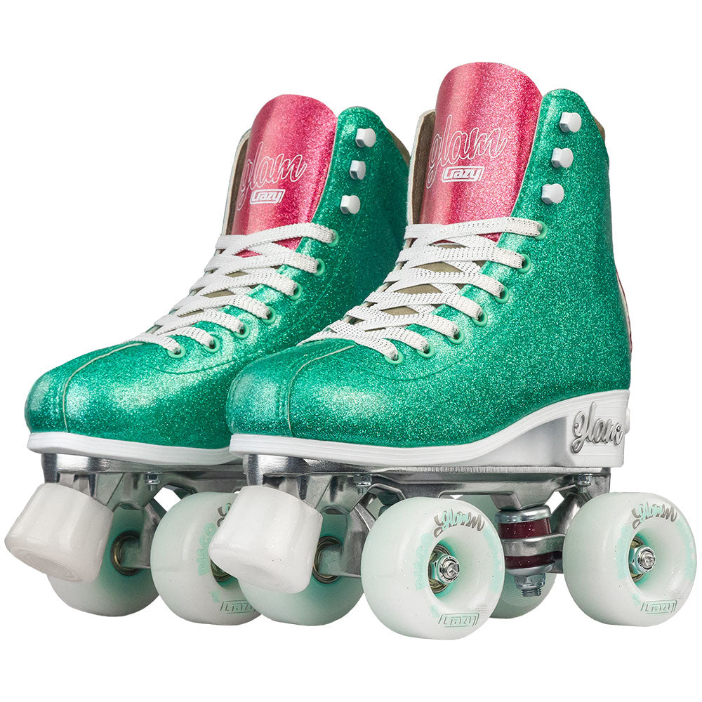 GLAM Teal - Größe verstellbare Rollschuhe