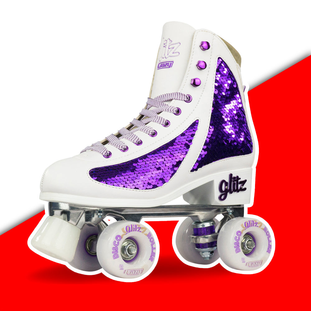 Warehouse Deal | GLITZ Amethyst - Rollschuh-Kate