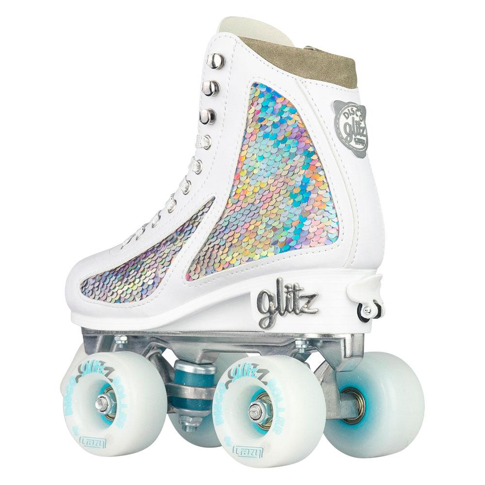 Warehouse Deal | GLITZ Diamond - Größe einstellbare Meerjungfrau Rollschuh
