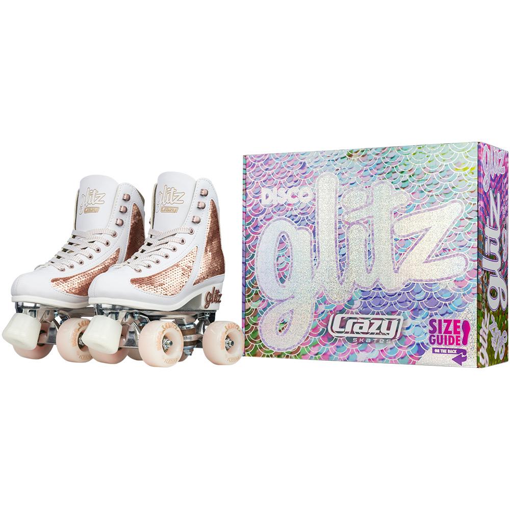 Warehouse Deal | GLITZ Rose Gold - Rollschuh-Kate