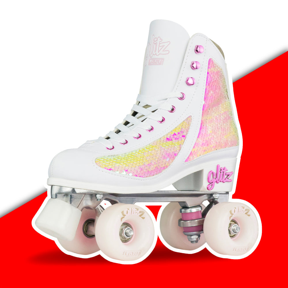 Warehouse Deal | GLITZ Pearl - Rollschuh-Kate