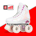 Warehouse Deal | GLITZ Pearl - Größe einstellbare Meerjungfrau Rollschuh