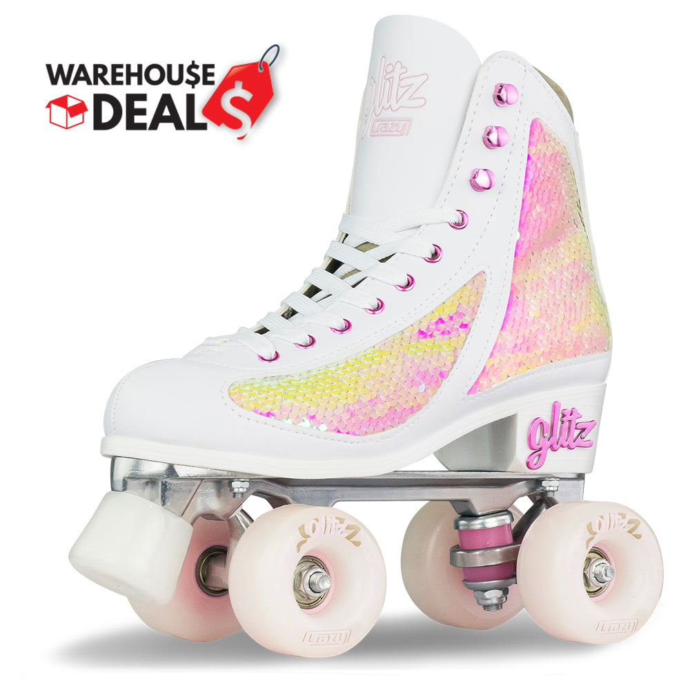 Warehouse Deal | GLITZ Pearl - Rollschuh-Kate