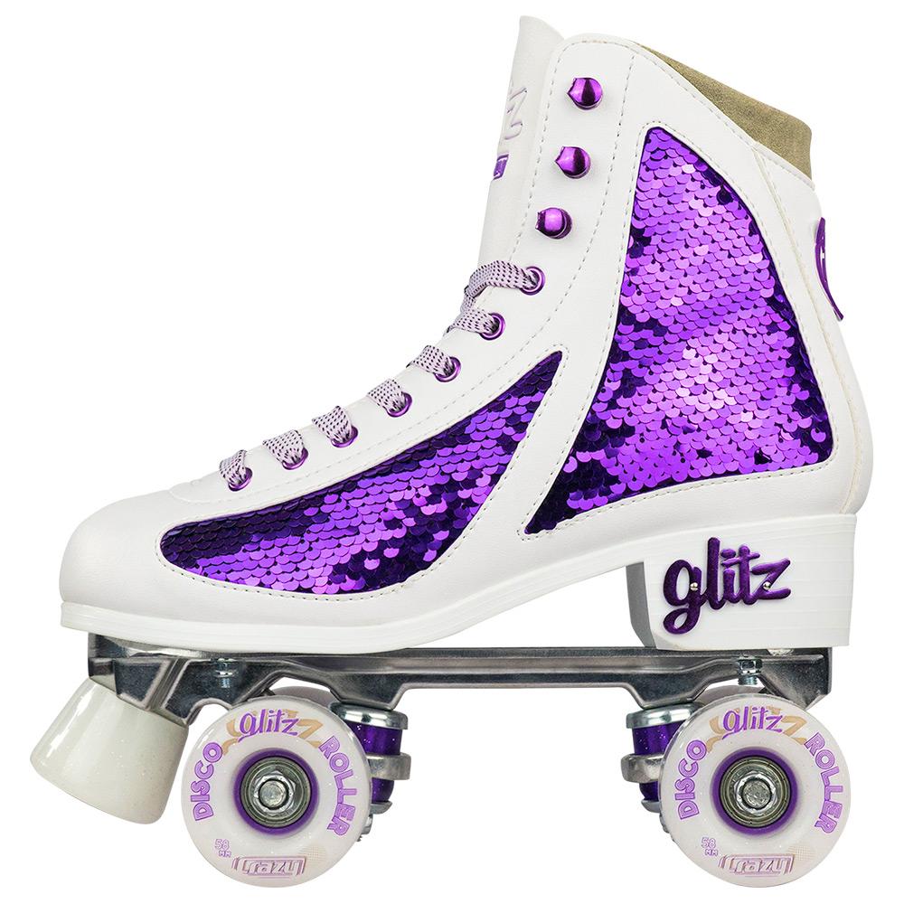 Warehouse Deal | GLITZ Amethyst - Rollschuh-Kate
