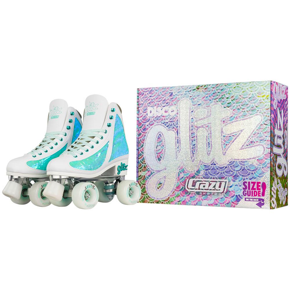 Warehouse Deal | GLITZ Turquoise - Rollschuh-Katelier
