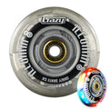 illumin8 LED Light-Up Inline Wheels - Silber