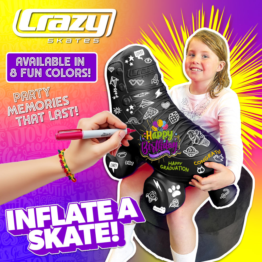 INFLATE-A-SKATE Schwarz