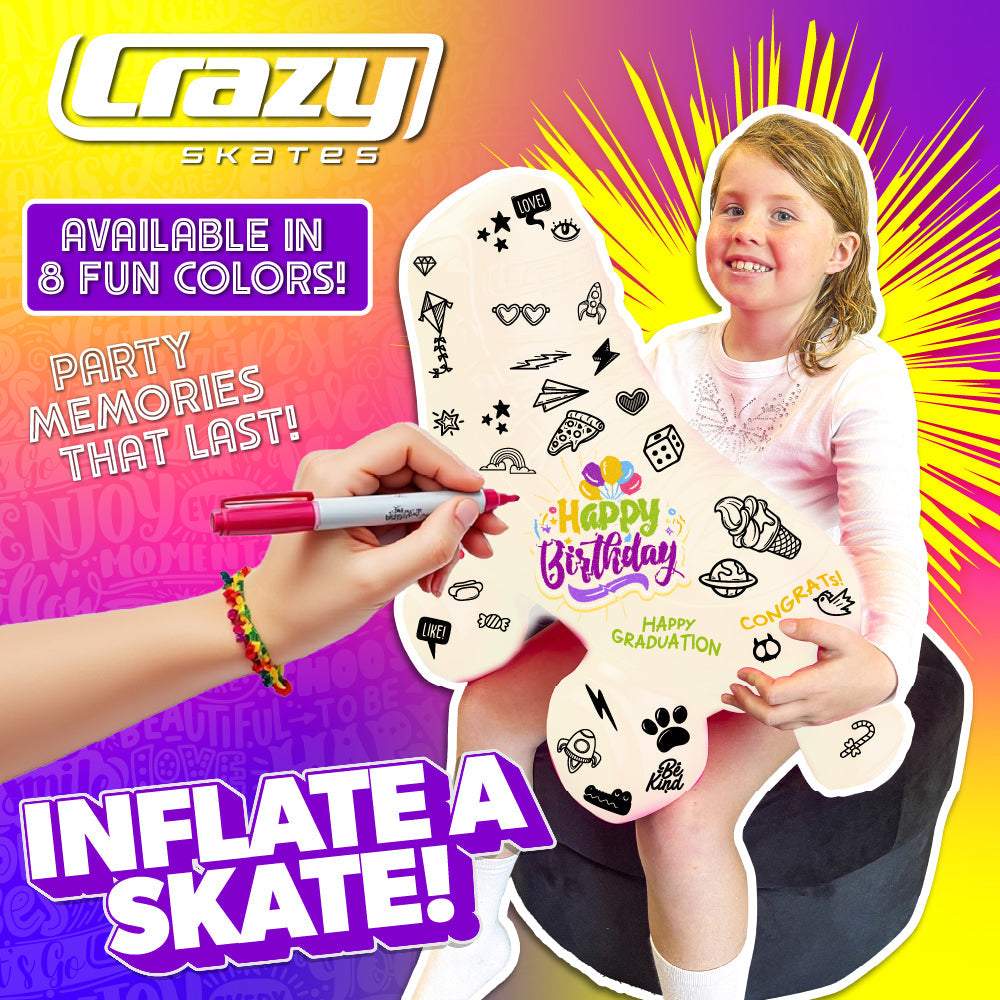 INFLATE-A-SKATE Weiß