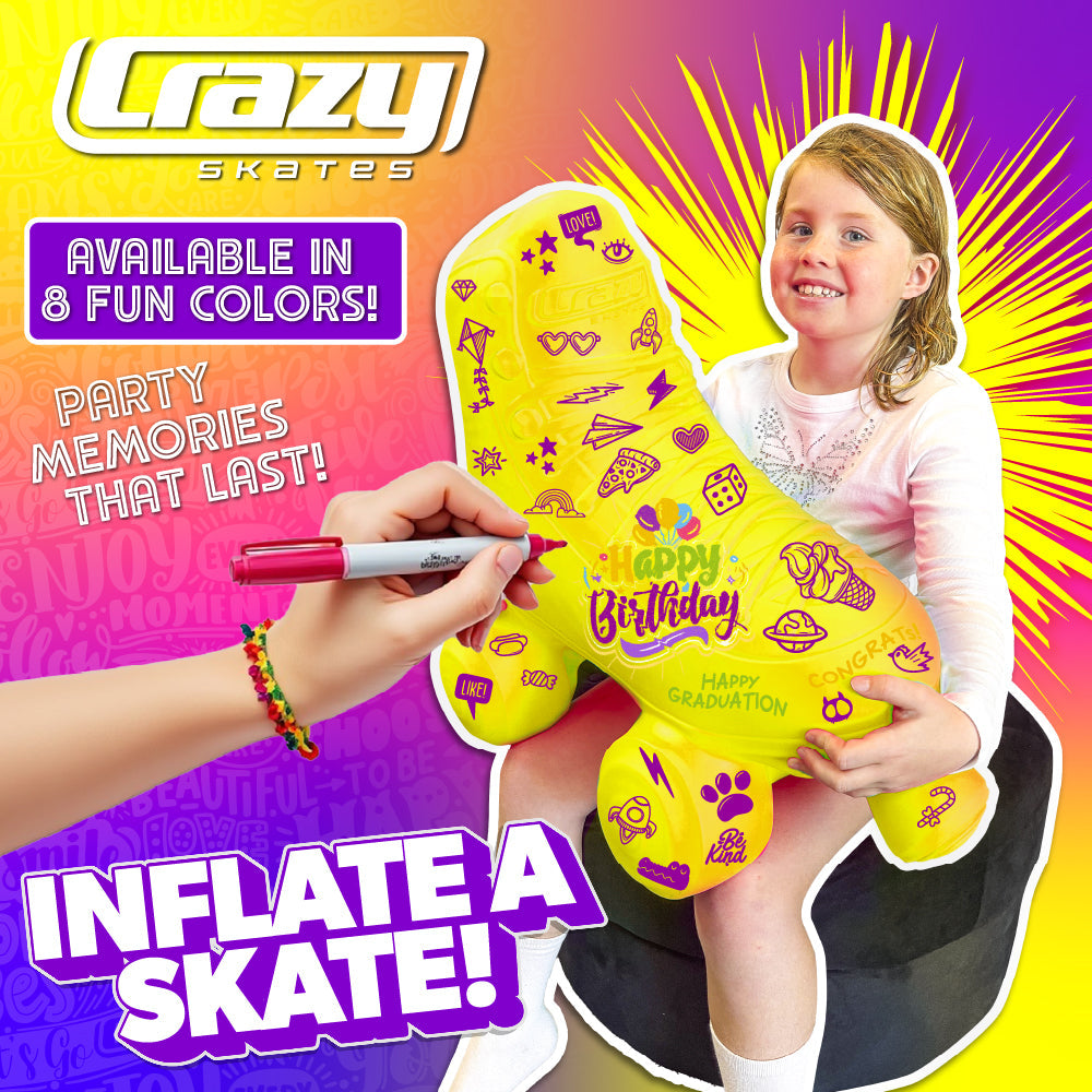 INFLATE-A-SKATE Gelb