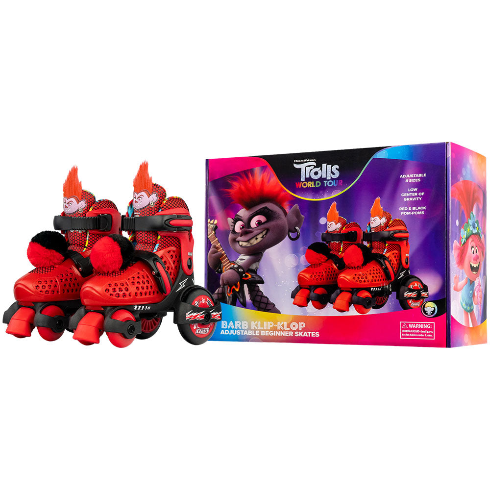 TROLLS Barb - Größe einstellbare Klip Klop Skates