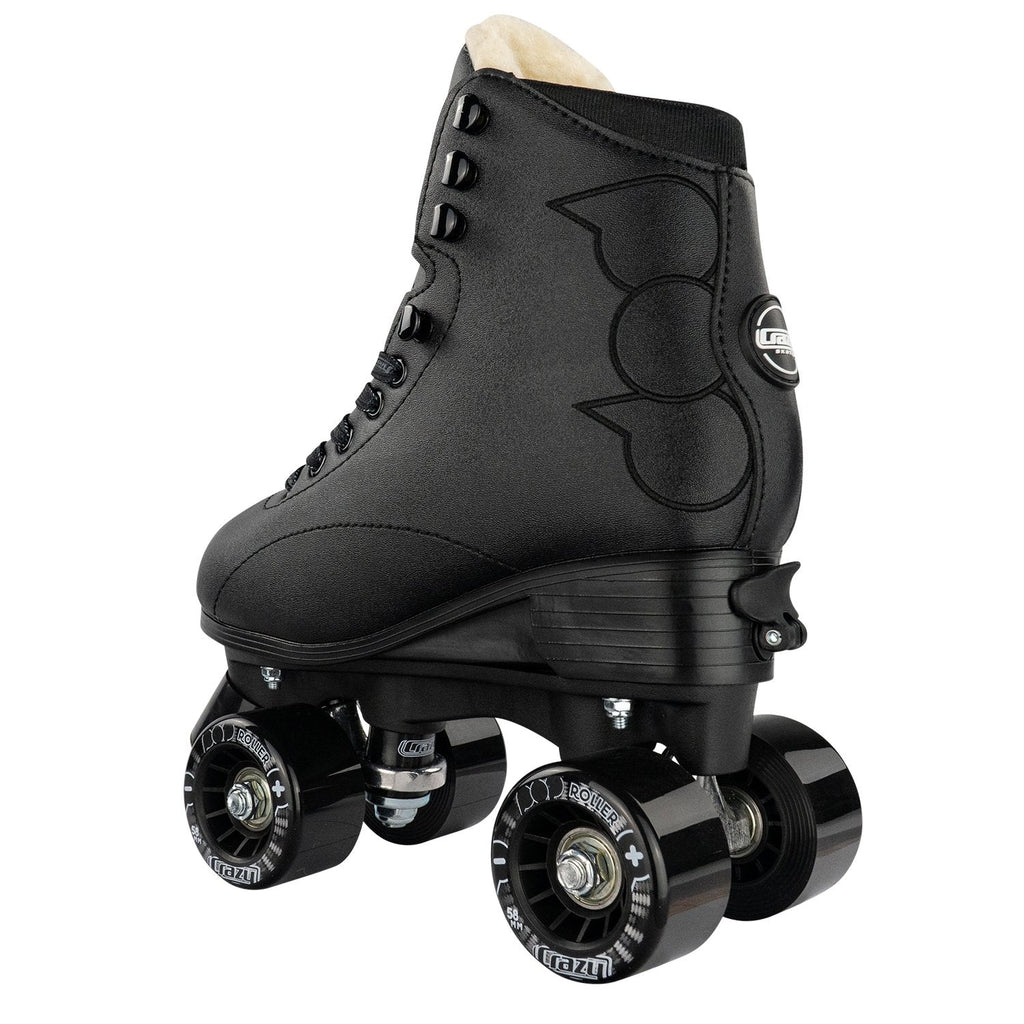 Warehouse Deal | POP Black - Größe einstellbare Quad Roller Skates