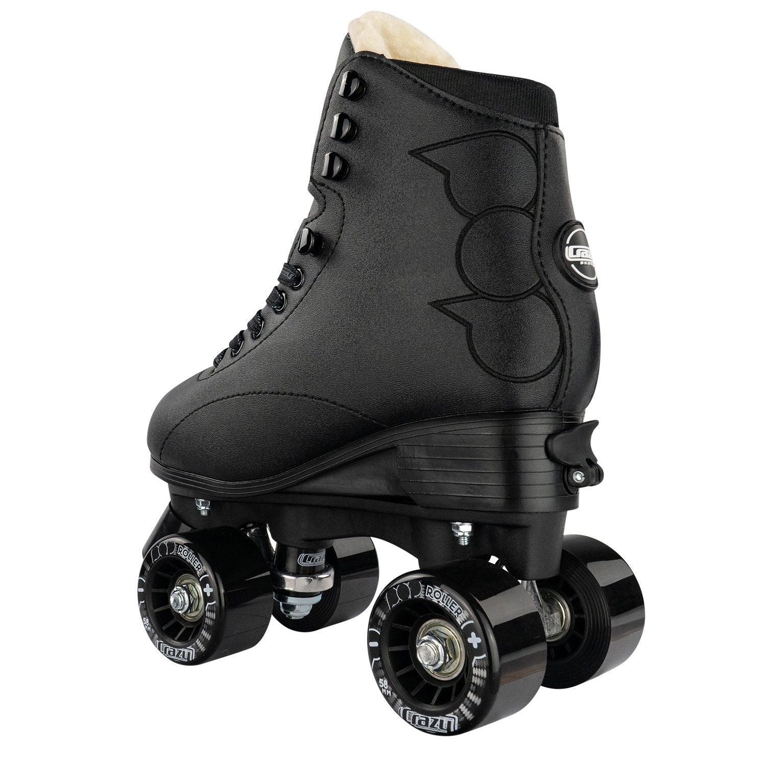 Warehouse Deal | POP Black - Größe einstellbare Quad Roller Skates