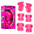 Pink PROTEXION Sicherheitspolster - Knie, Handgelenk & Ellenbogen