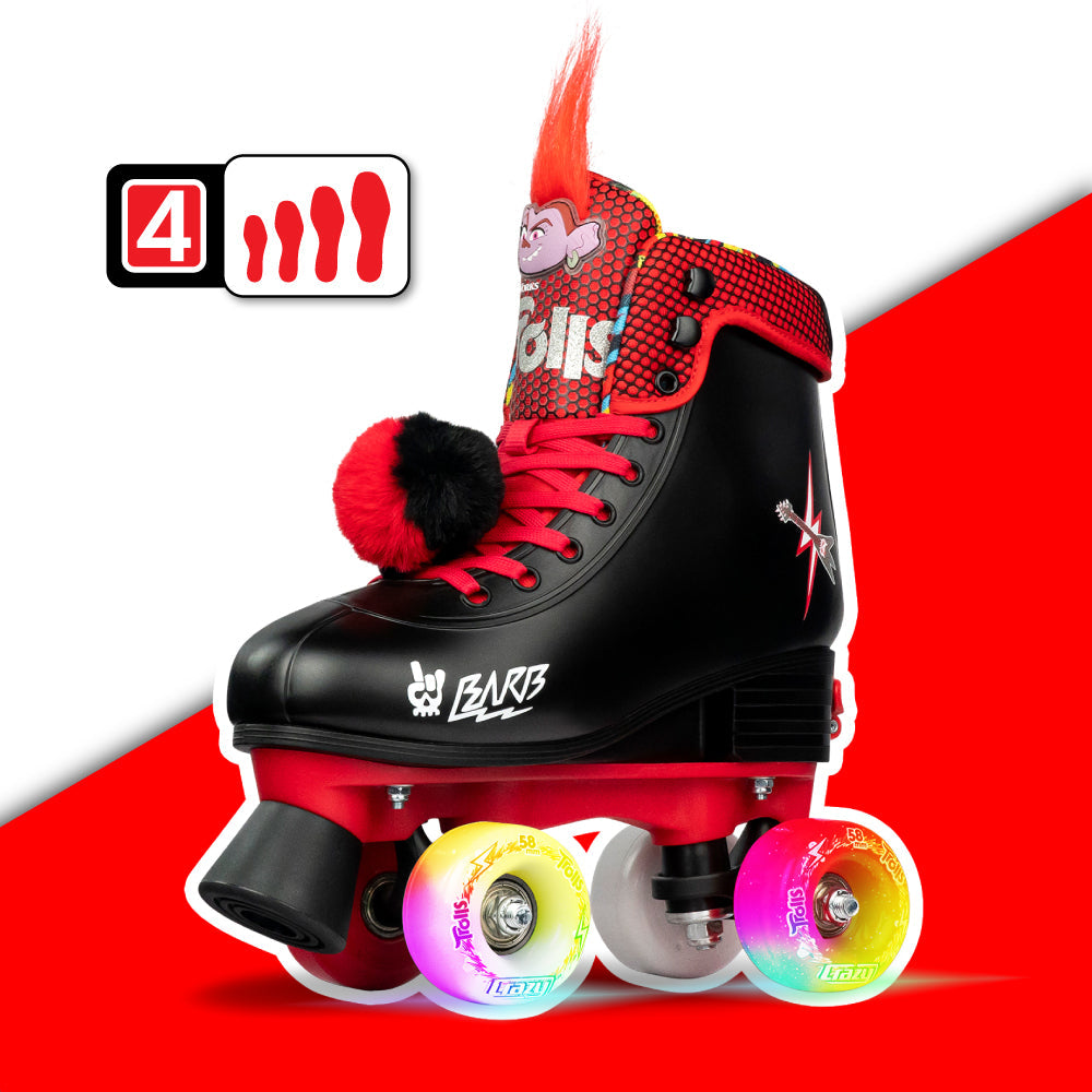 Warehouse Deal | TROLLS Barb - Größe verstellbare Rollschuhe