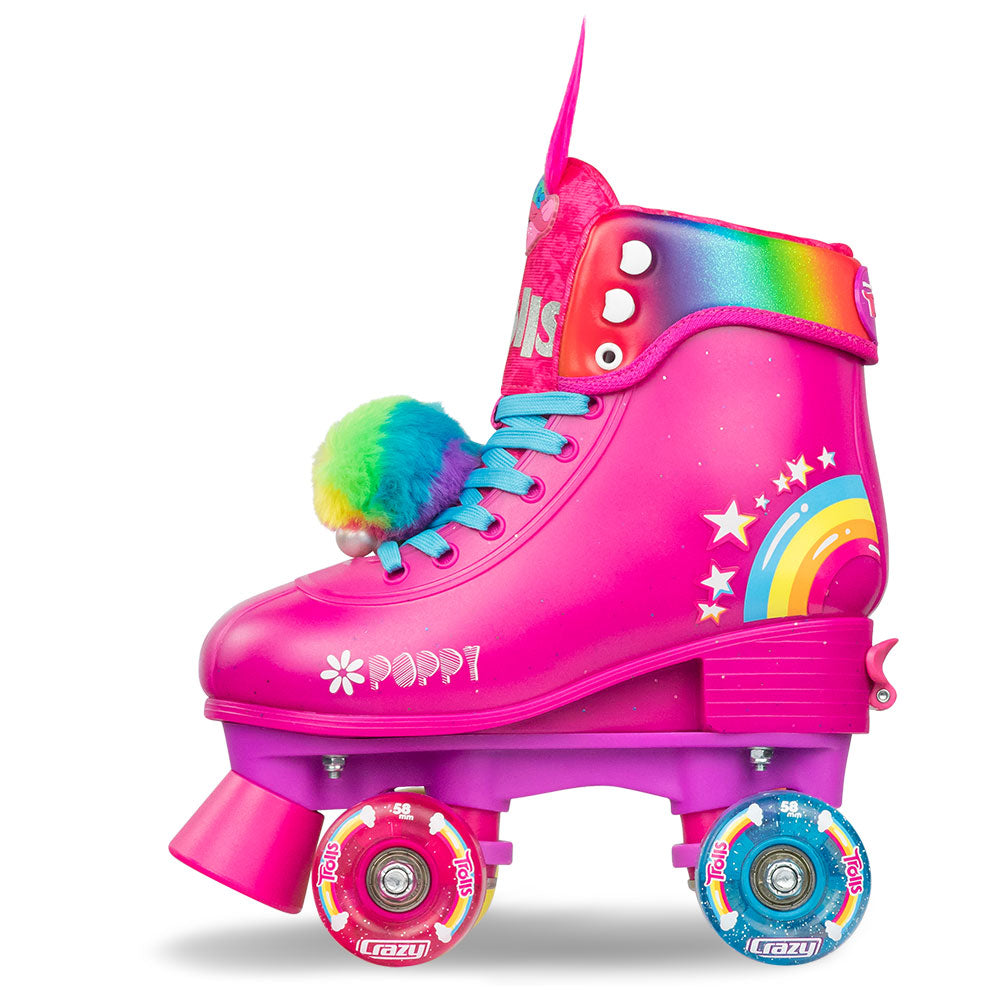 Warehouse Deal | TROLLS Poppy - Größe verstellbare Rollschuhe