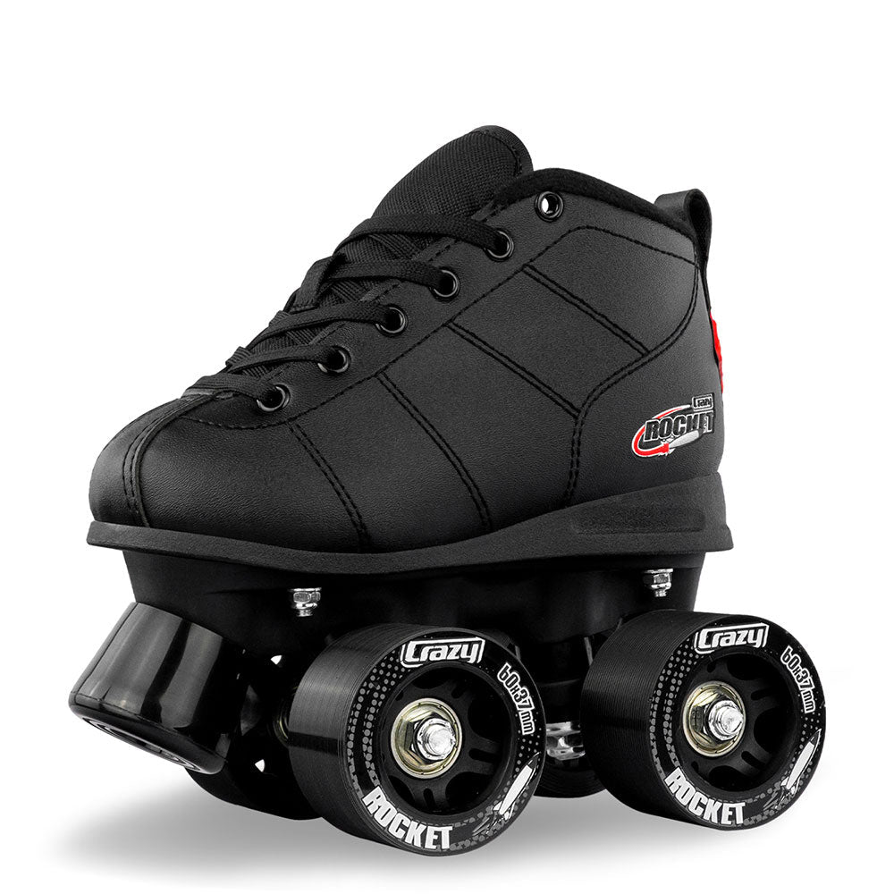 ROCKET JR Black - Rollschuh-Reisen