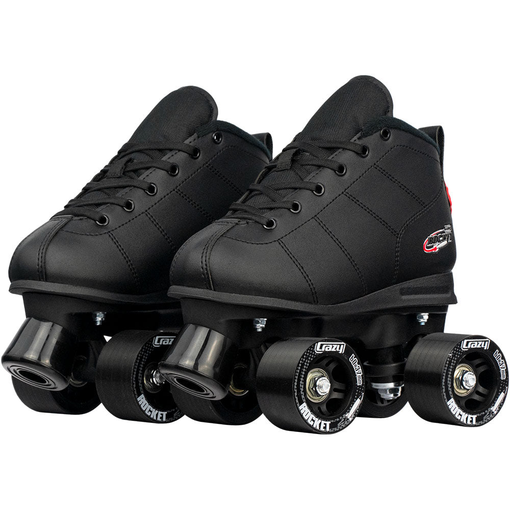 ROCKET JR Black - Rollschuh-Reisen