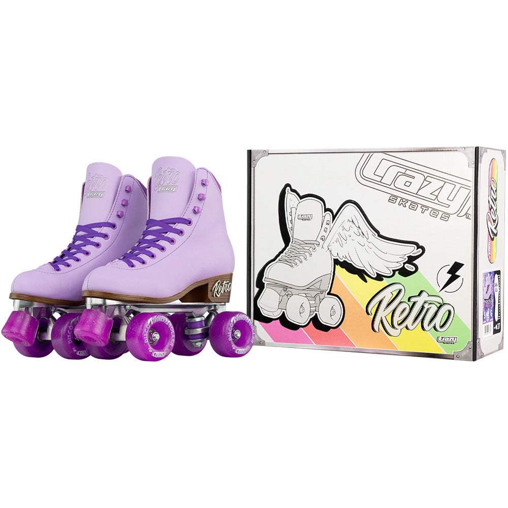 RETRO Purple - Rollschuhe