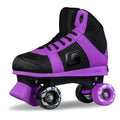 SK8 Purple - Größenverstellbare Hi-Top Rollschuh-Skates
