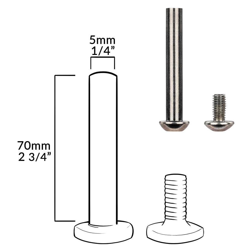 Axle Bolts Back Wheel - Anzüge NYC