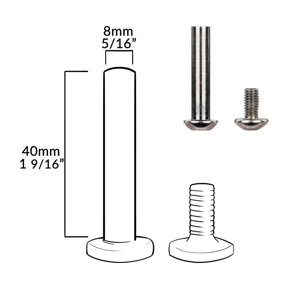 Axle Blots Front Wheel - Anzüge NYC