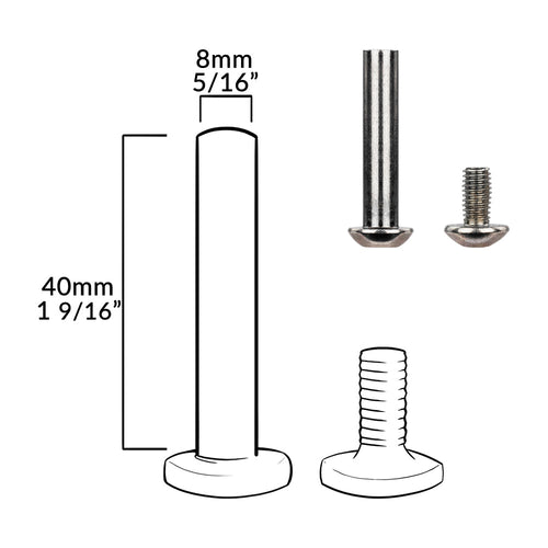 Axle Blots Front Wheel - Anzüge NYC