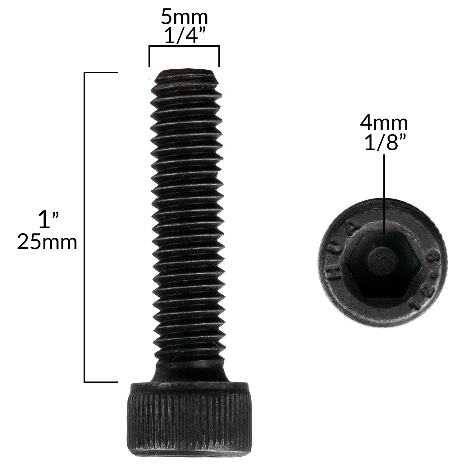 Toe Stop Bolt - Set von 2