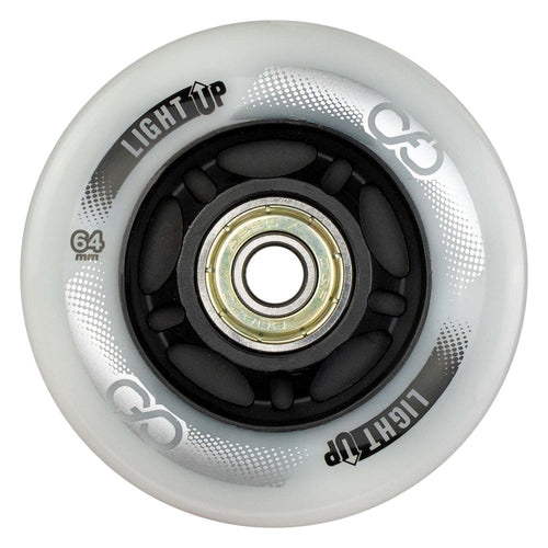 ALPHA Light-Up LED Inline Skate Wheels