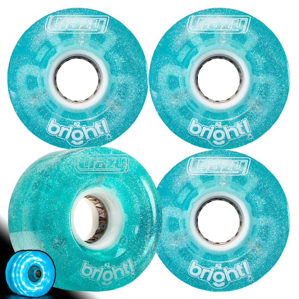 BRIGHTS Teal - 4/Pack