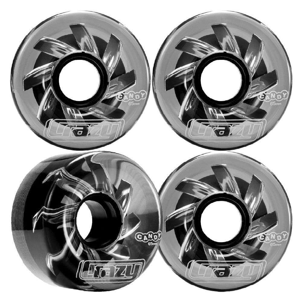 WHEEL CANDY - Schwarz | Cola - 4/Pack