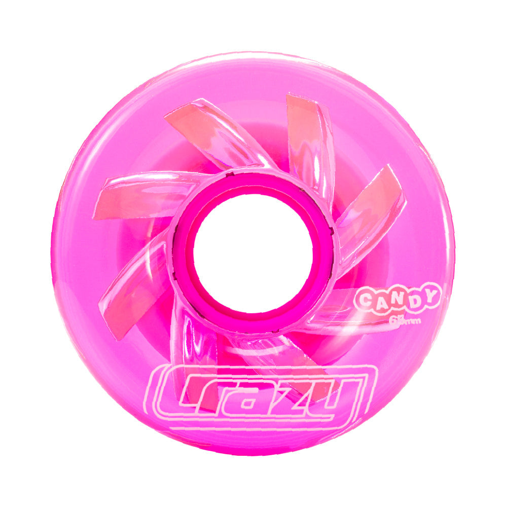 WHEEL CANDY - Pink | Erdbeeren - 4/Pack