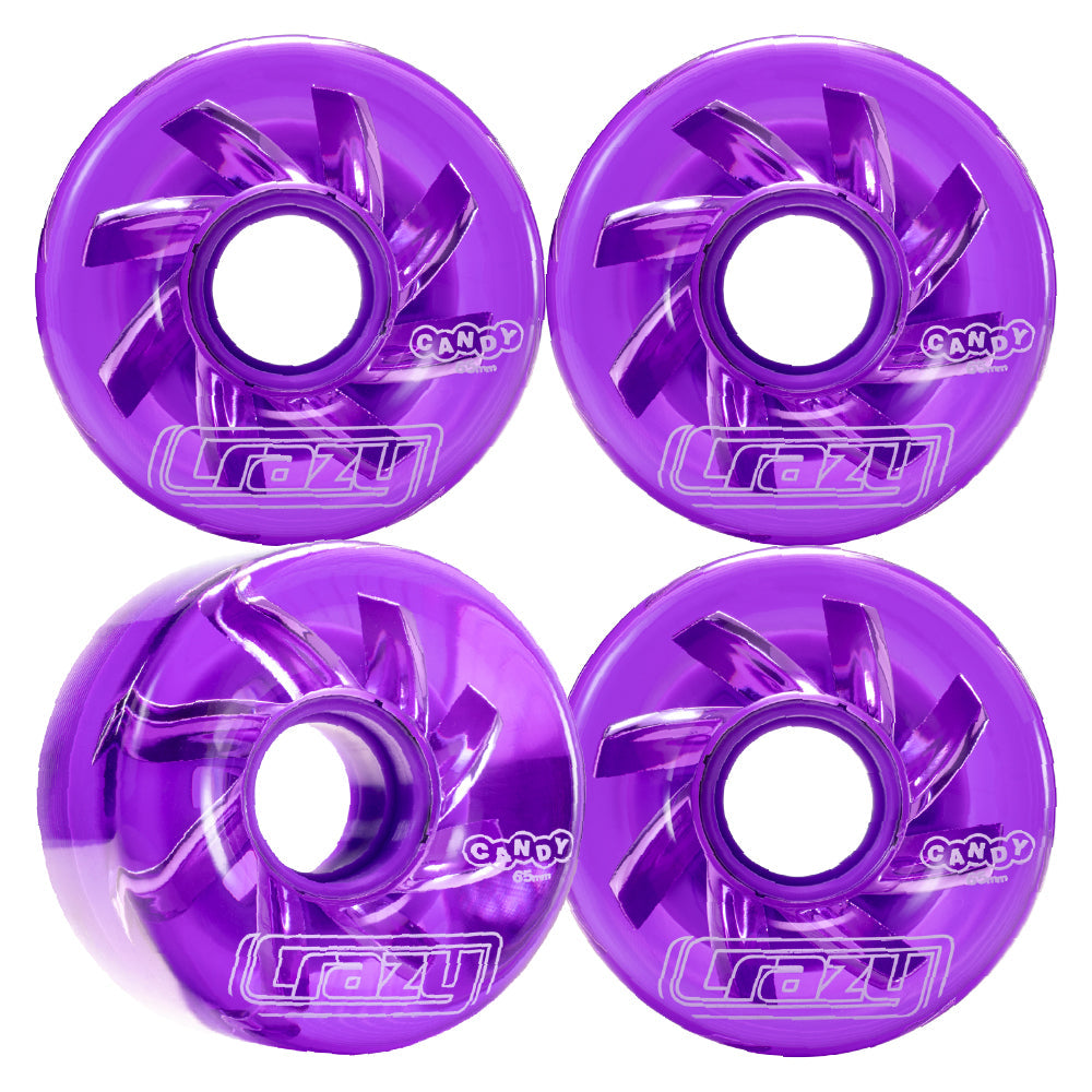 WHEEL CANDY - Purple | Trauben - 4/Pack