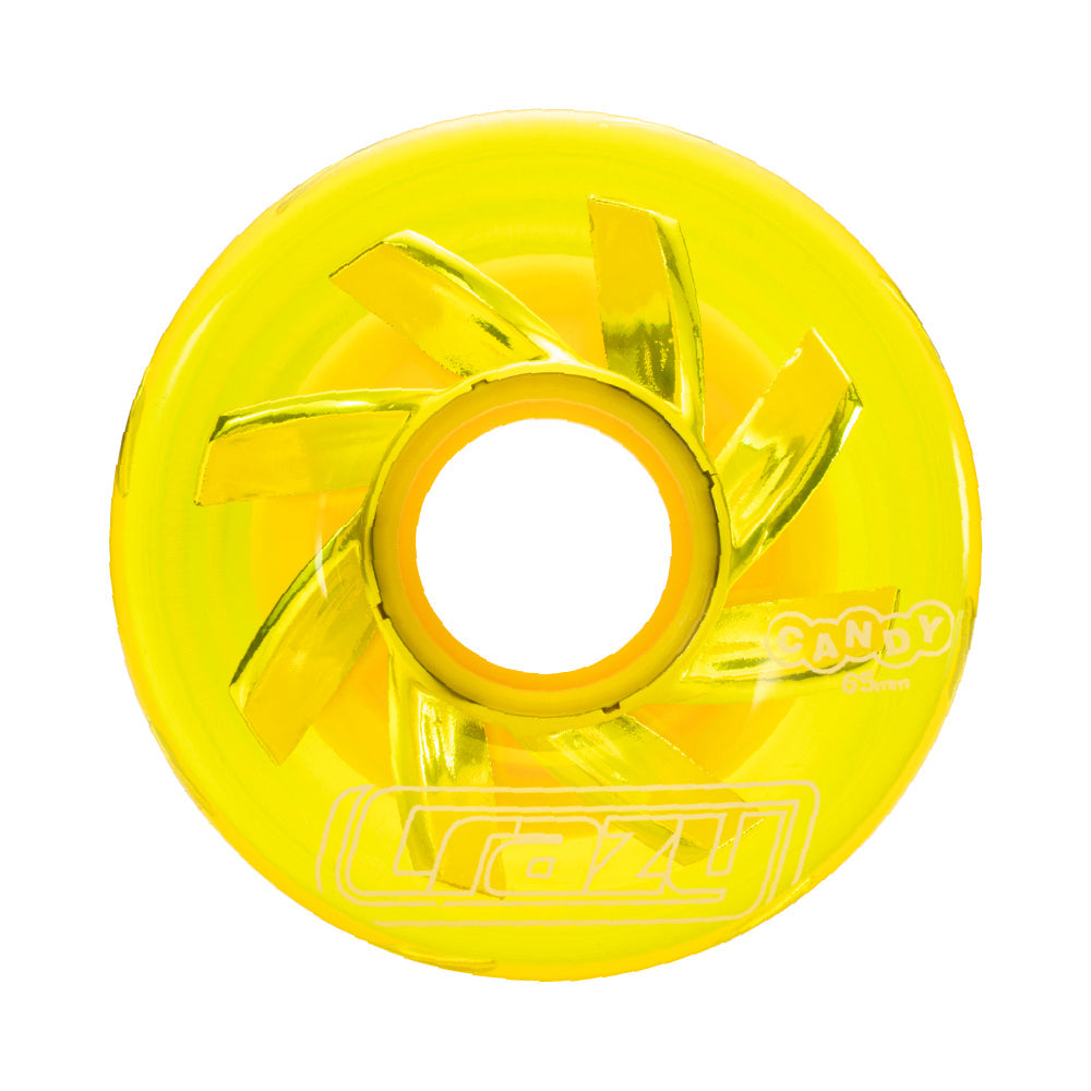 WHEEL CANDY - Gelb | Zitrone - 4/Pack