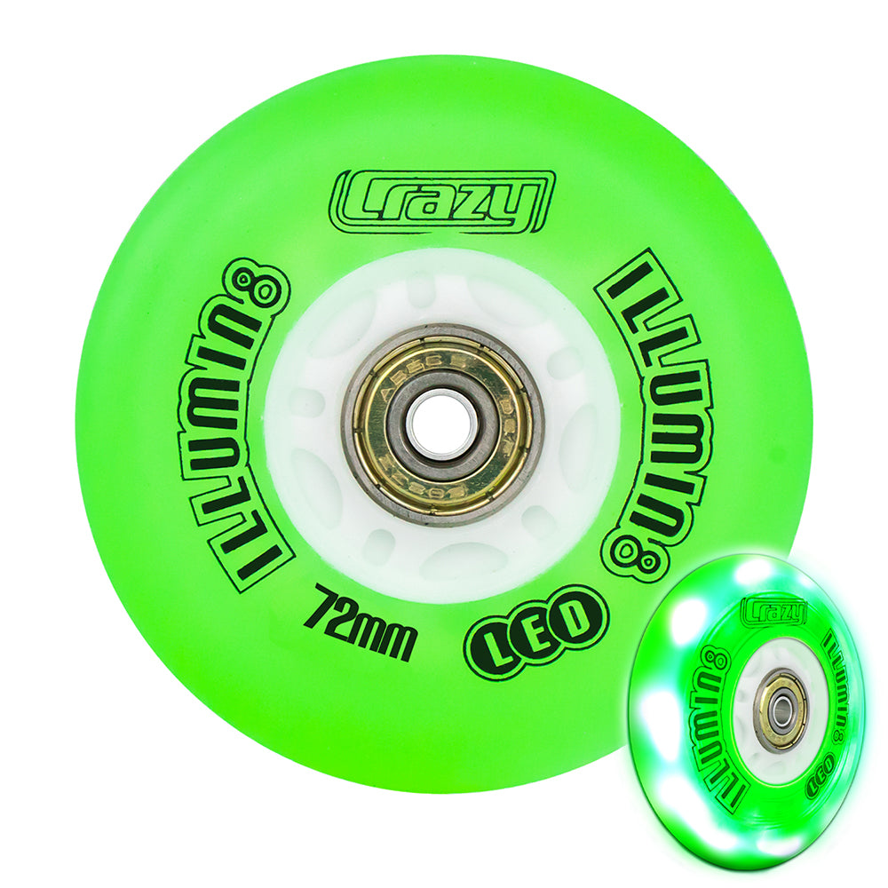 illumin8 LED Light Up Wheel - Grün
