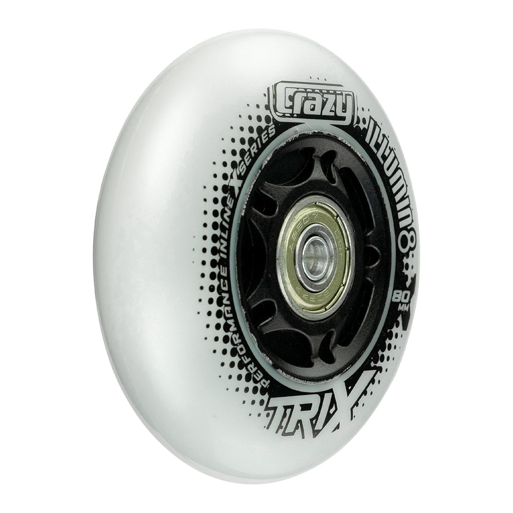 TRIX LED Light-Up Inline Wheels - Schwarz