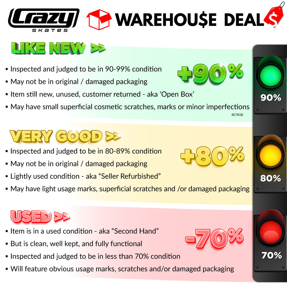Warehouse Deal | FLASH Black – Rollschuh-Kate