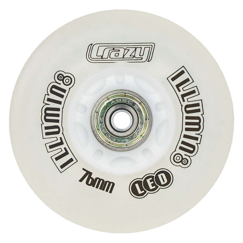 illumin8 LED Light Up Wheel - Weiß