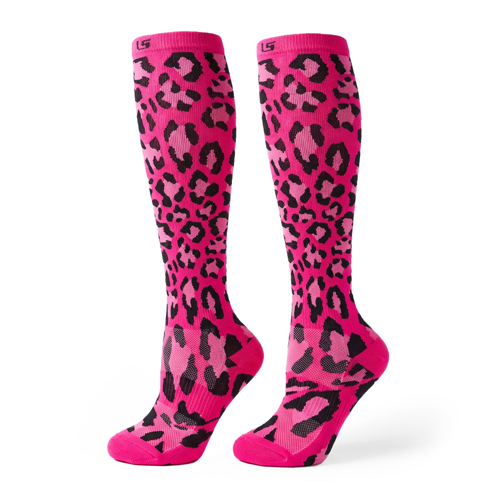 LEOPARD Pink | Verrückte Socken