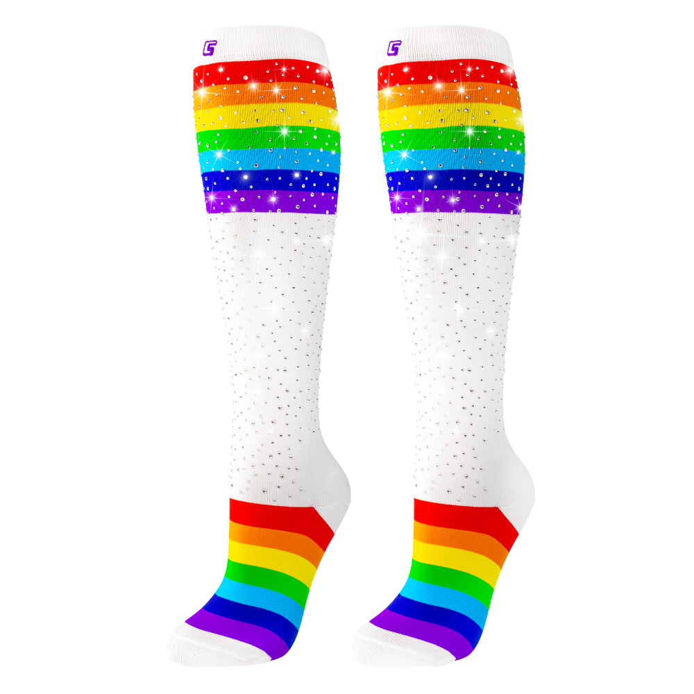 DIAMOND RAINBOW | Verrückte Socken