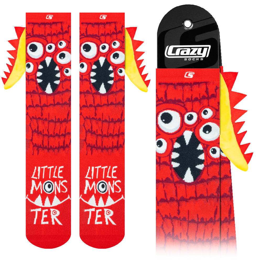 Little Monster Red | Verrückte Socken
